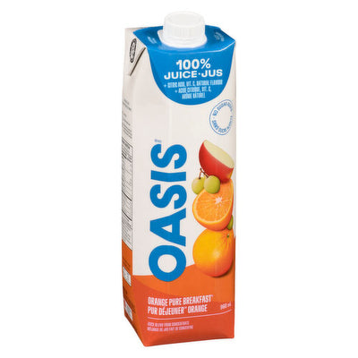 Oasis Orange Pure Breakfast Juice 960ml (12 pack)