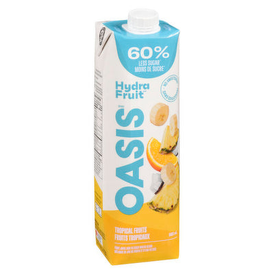 Oasis Hydrafruit Tropical Fruit 960ml (12 pack)