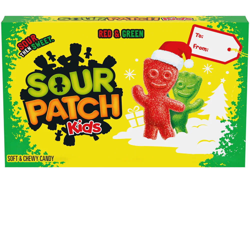 Sour Patch Kids Red & Green Theater Box 3.1oz - Case of 12