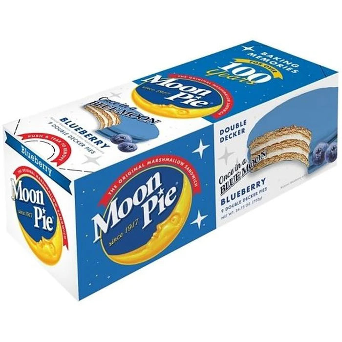 Moon Pie Blueberry Double Decker Pies - 9ct