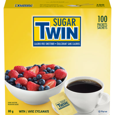 Sugar Twin Sweetener Packets 80g - 100pk