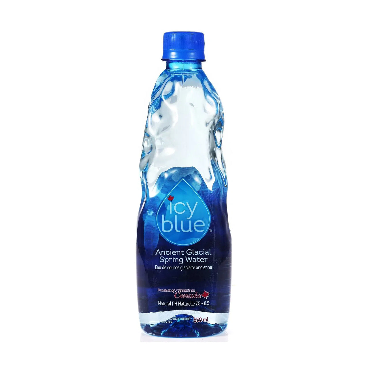 Icy Blue Natural Spring Water 650ml - Case of 12