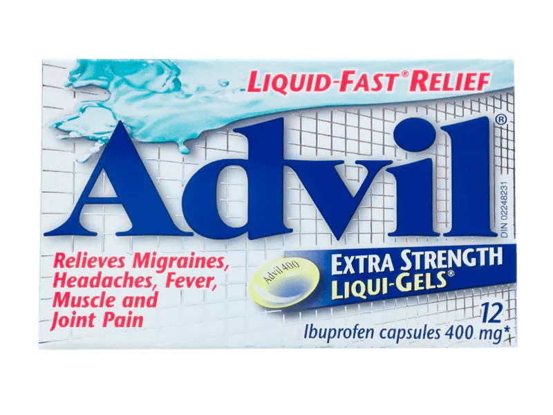Advil Extra Strength Liqui-gels 12 Capsules 400mg - 6ct