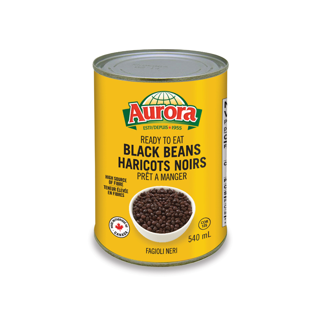 Aurora Black Beans 540ml - Case of 12
