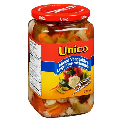 Unico Mixed Vegetables 750ml - Case of 12
