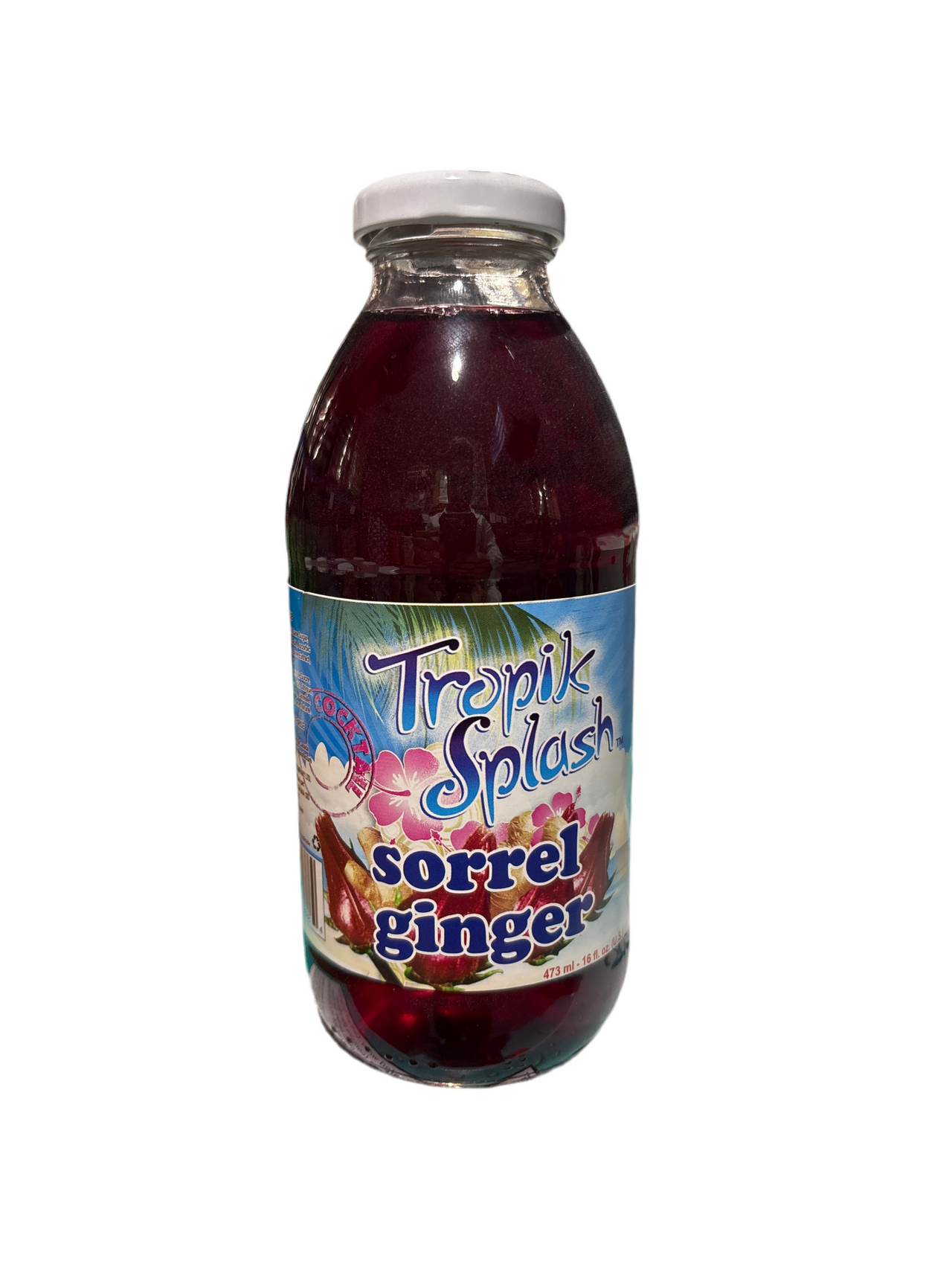 Tropik Splash Sorrel Ginger 473ml - Case of 12