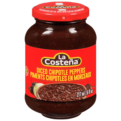 La Costena Diced Chipotle Peppers 217ml - Case of 12