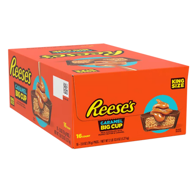 Reese's Caramel Big Cup King Size 79G - 16Ct