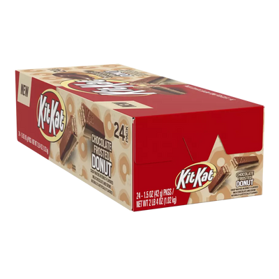Kit Kat Chocolate Frosted Donut 42g - 24 Bars
