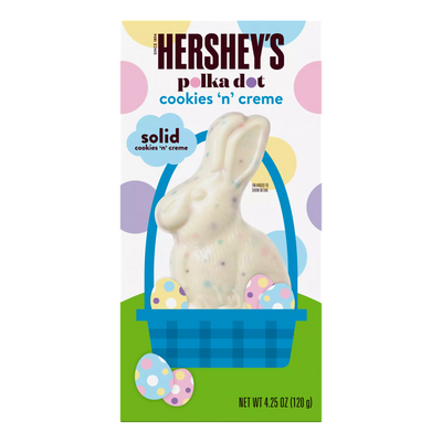 Hershey's Cookies N' Creme Polka Dot Bunny 120g - 12ct