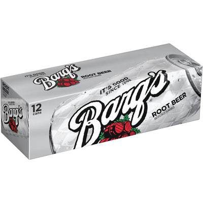 Barq's Root Beer cans - Box of 12