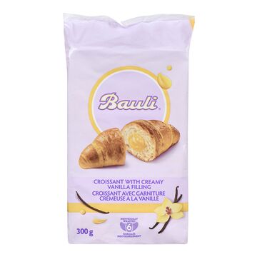 Bauli Croissant with Creamy Vanilla Filling 300g