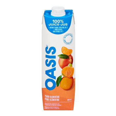 Oasis Peach Clementine Juice 960ml (12 pack)
