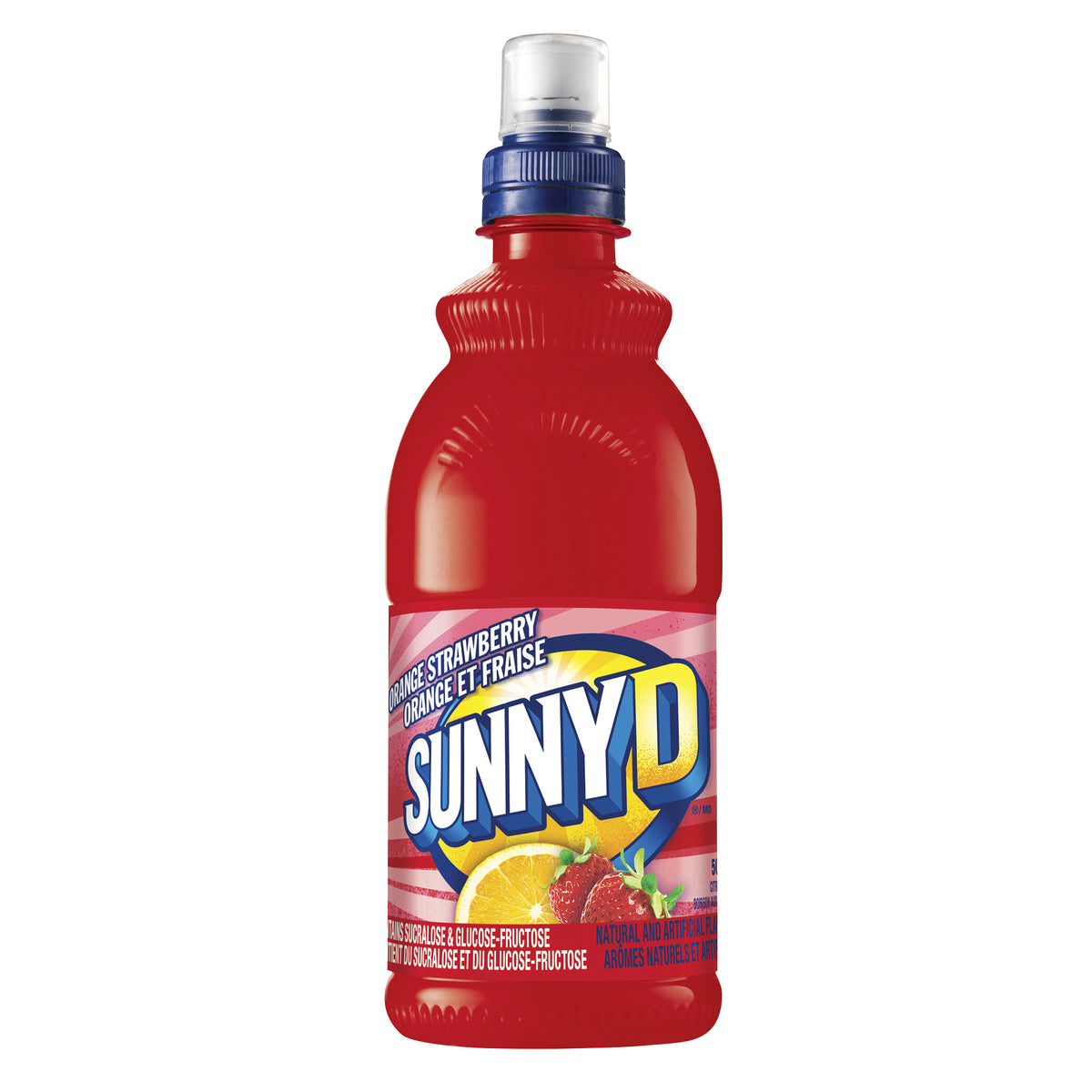 Sunny D Orange Strawberry 500ml - Case of 12