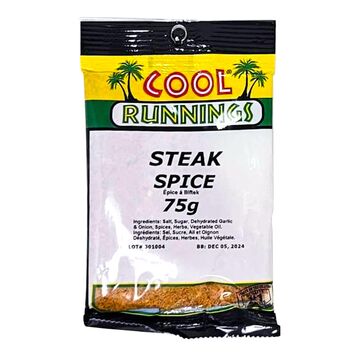 Cool Runnings Steak Spice 75g - Case of 12
