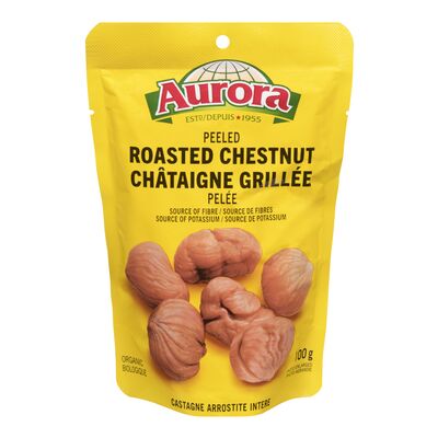 Aurora Peeled Roasted Chestnut 100g - Case of 40