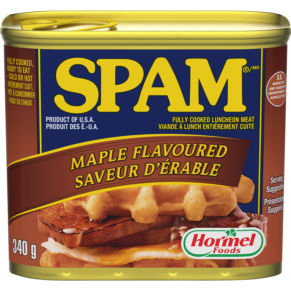Spam Luncheon Meat Maple 340g - Case of 12