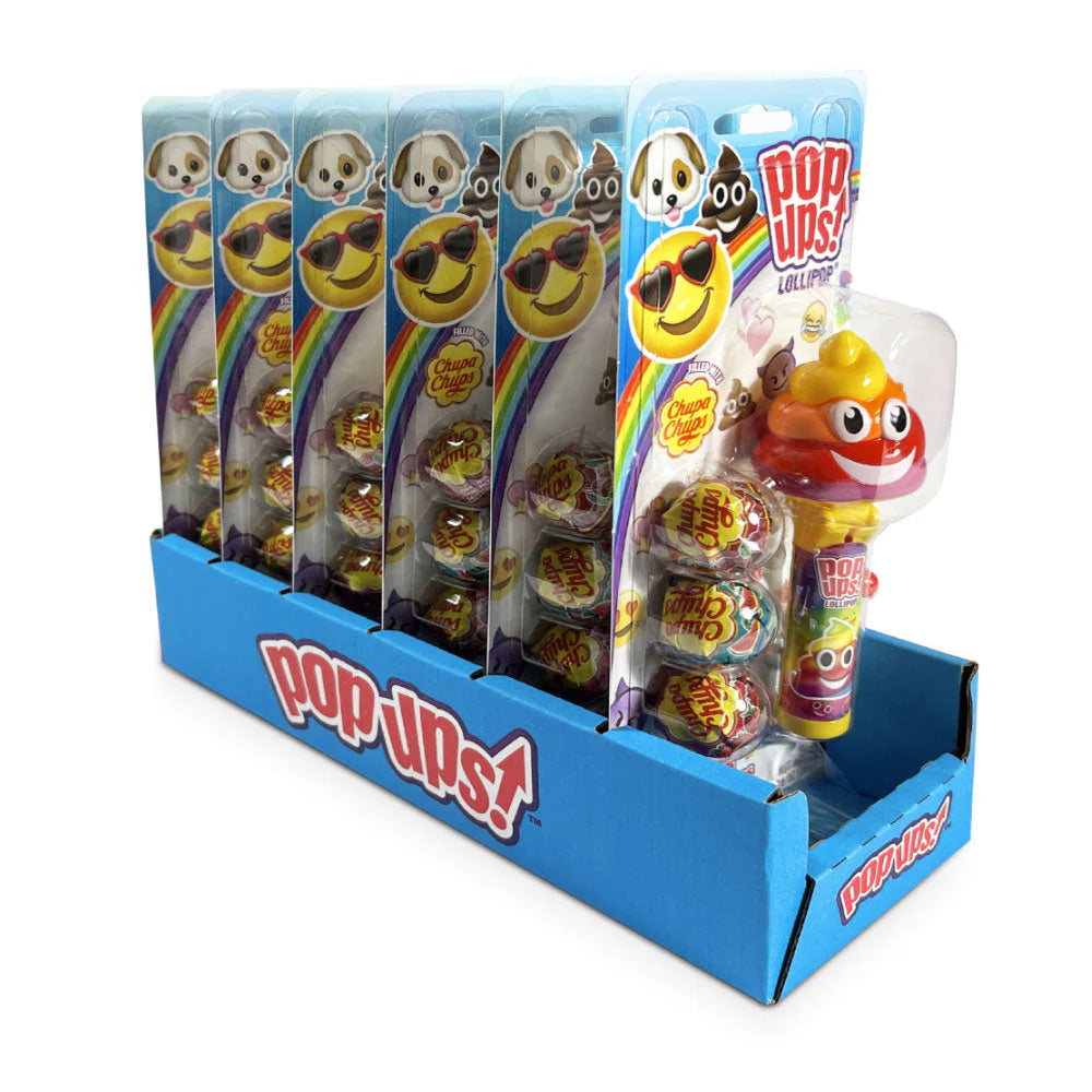 Pop Ups! Emoji Lollipop - 6ct