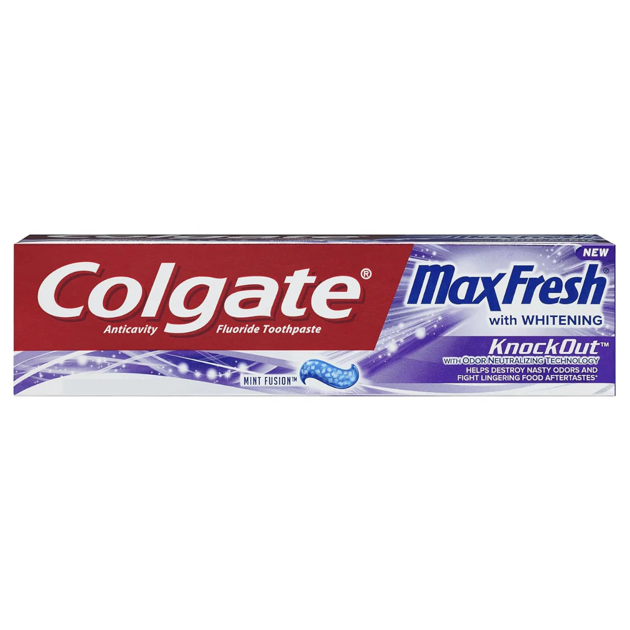 Colgate Max Fresh Mint Fusion Toothpaste 52ml - Case of 6