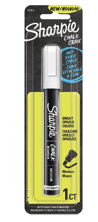 SHARPIE CHALK WHITE 1CT #2103021