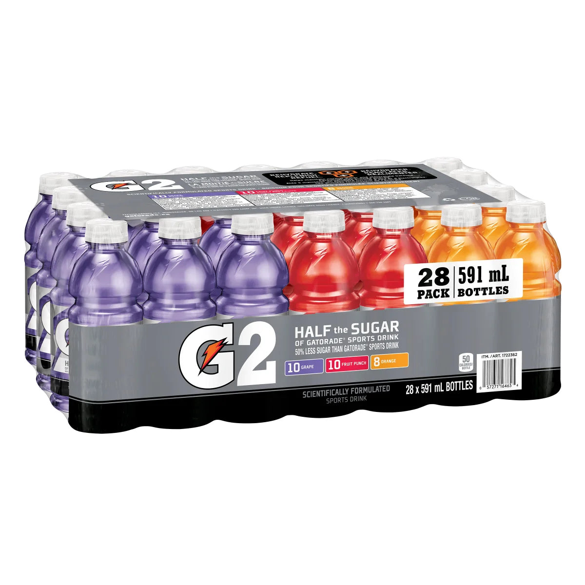 Gatorade G2 Variety Pack 591ml - Case of 28
