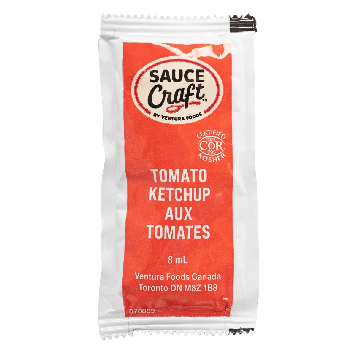 Sauce Craft Ketchup Individual Packets 504ct