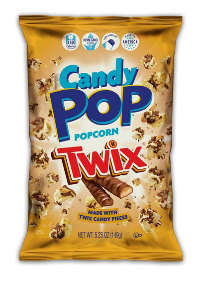 Candy Pop Twix Popcorn 149g - Case of 12