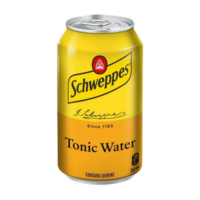 Schweppes Tonic Water 355ml - Case of 12