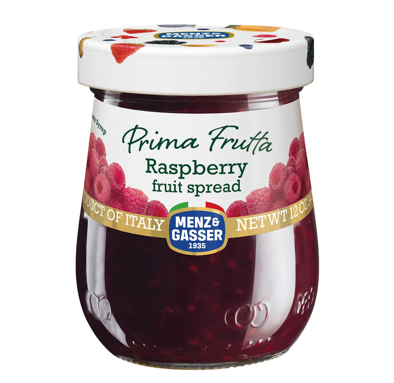Menz & Gasser Fruit Spread Raspberry 250ml - Case of 12