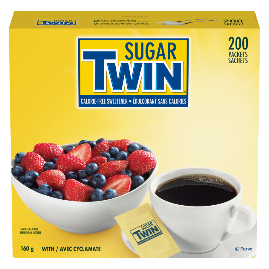 Sugar Twin Sweetener Packets 160g - 200pk