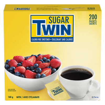 Sugar Twin Sweetener Packets 160g - 200pk
