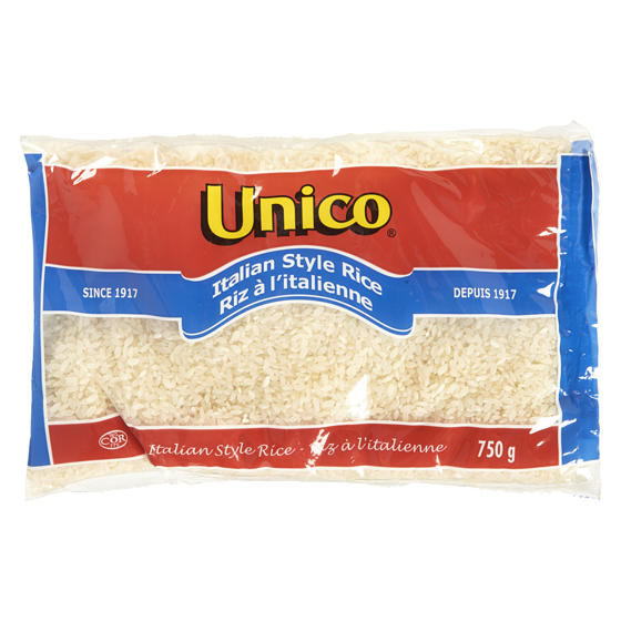 Unico Rice Unico Italian Style Rice 750g - Case of 12 – Stockup Market