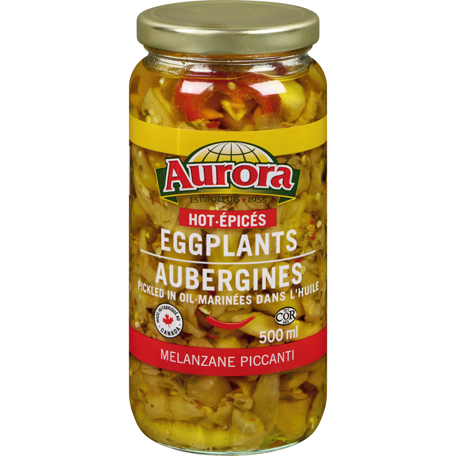Aurora Eggplants 500ml - Case of 12