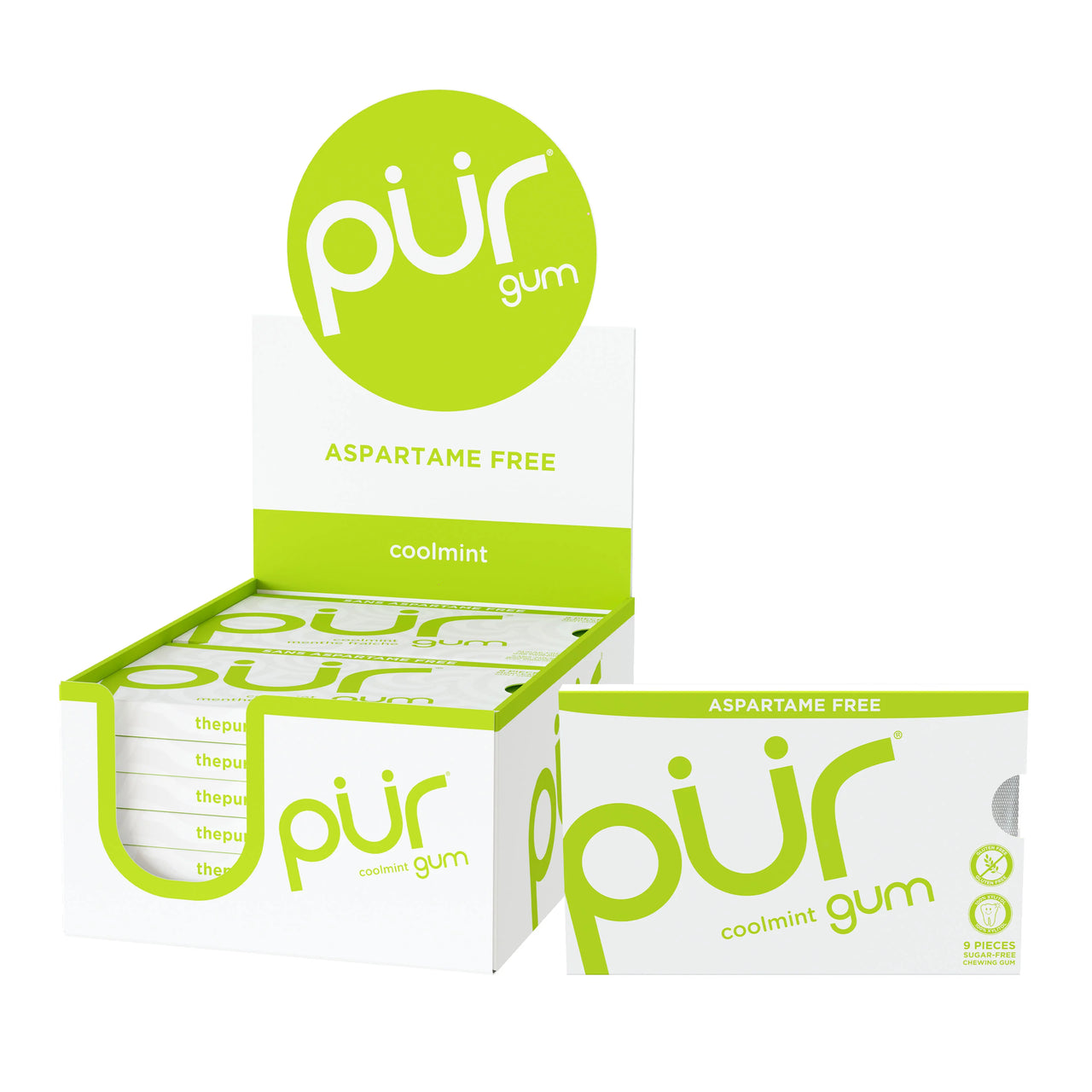 Pur Gum Coolmint Blister - 12ct