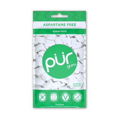 Pur Gum Spearmint 55Pcs/Pk