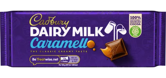 Cadbury Dairy Milk Caramello 47g - Case of 48 (UK)