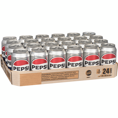 Pepsi Diet 355ml - Case of 24