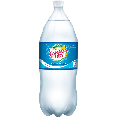 Canada Dry Club Soda 2L (Case of 8)