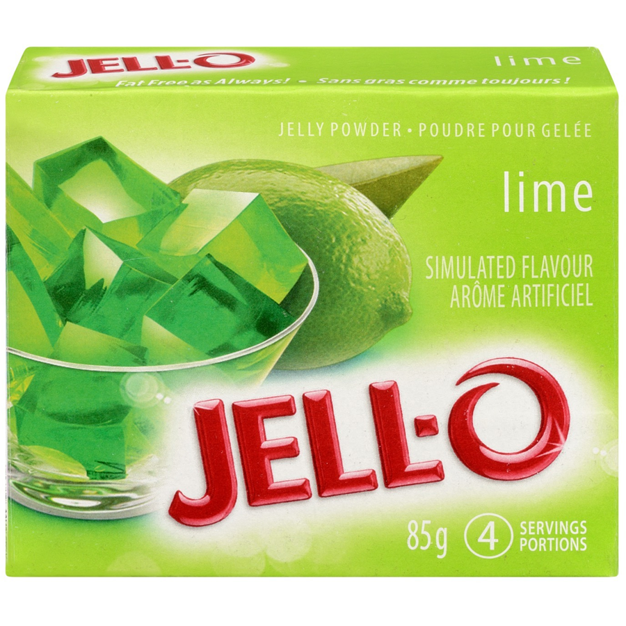 Jell-o Lime 85g - Case of 24