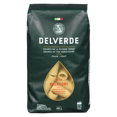 Delverde Rigatoni 450g - Case of 20