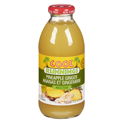 Cool Runnings Pineapple Ginger Nectar 473ml - Case of 12