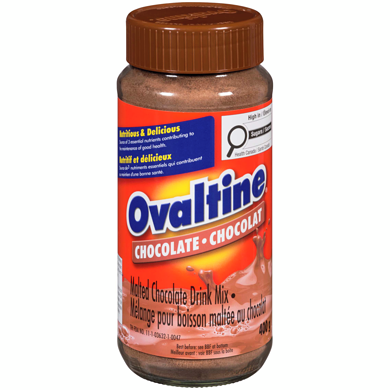 Ovaltine Chocolate Malt Drink Mix 400g - Case of 12