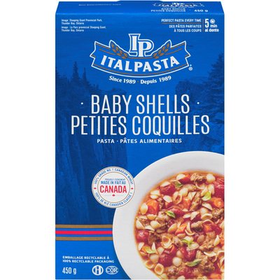 Italpasta Baby Shells 450g - Case of 12