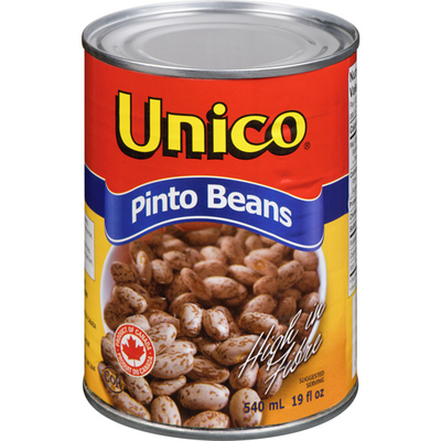 Unico Pinto Beans 540ml - Case of 12