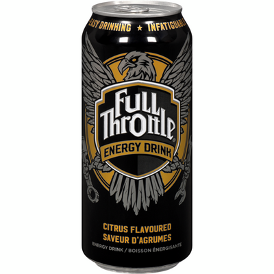 Full Throttle Citrus Energy Drink 473Ml - 12Ct