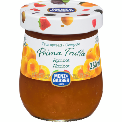 Menz & Gasser Fruit Spread Apricot 250ml - Case of 12