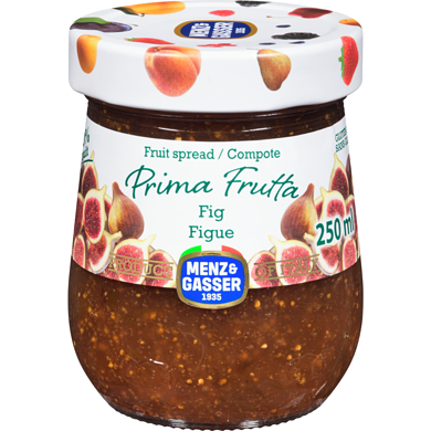 Menz & Gasser Fruit Spread Fig 250ml - Case of 12