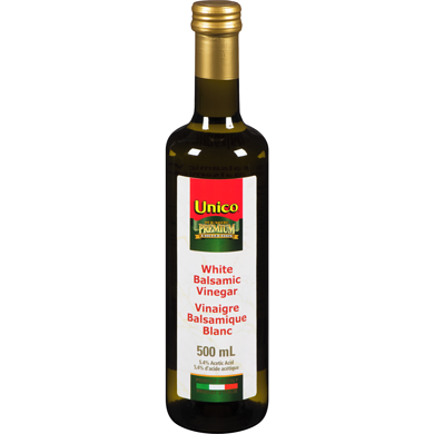 Unico White Italian Vinegar 500ml - Case of 12