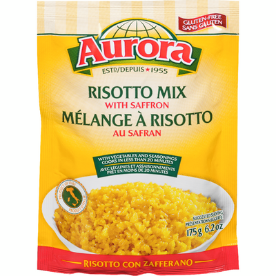Aurora Risotto Mix with Saffron 175g - Case of 12