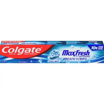 Colgate Max Fresh Cool Mint Toothpaste 52ml - Case of 6